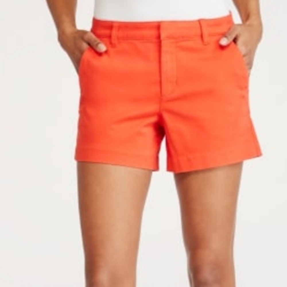 Meritage Chino Short in Poppy Size 10